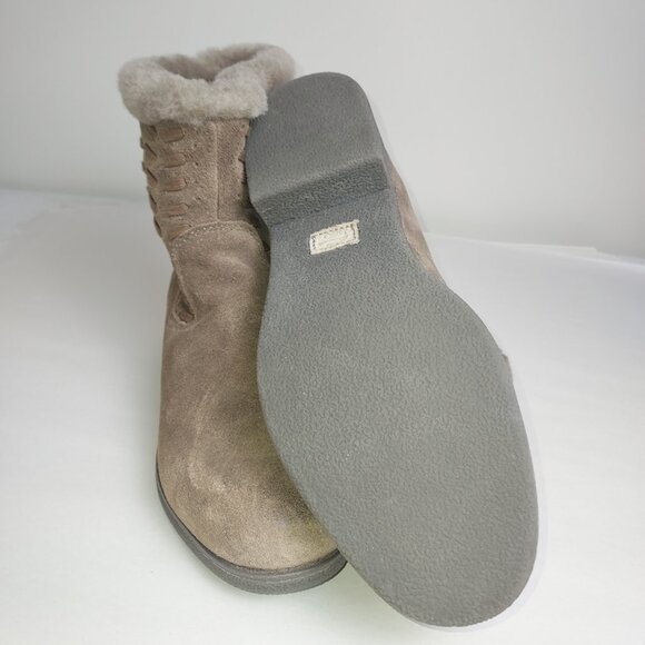 Abeo Bristol Suede Leather Shearling lined boots. - Picture 5 of 8